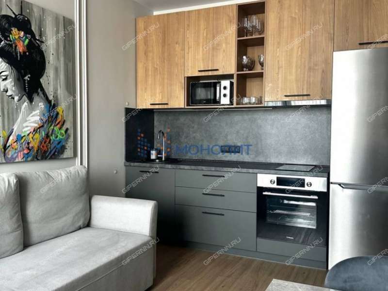 однокомнатная квартира на улице Владимира Высоцкого дом 1