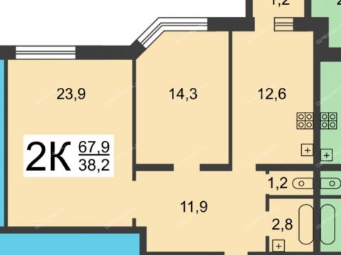 2-komnatnaya-ul-tonkinskaya-d-1a фото