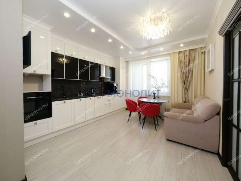 двухкомнатная квартира на улице Красная Поляна дом 6 деревня Афонино