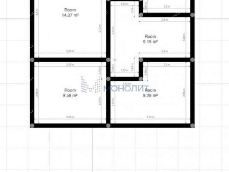 дом на 40 лет Победы - Приокский р-н тер. СНТ