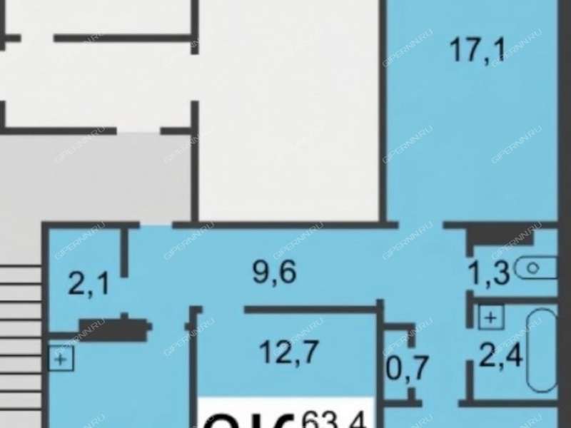 трёхкомнатная квартира на Полтавской улице дом 35