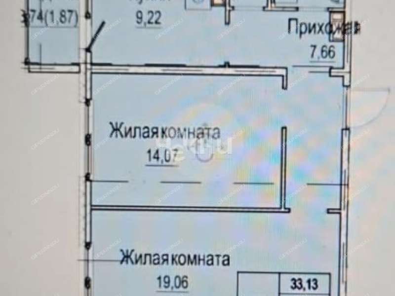 двухкомнатная квартира на Вязниковской улице дом 44
