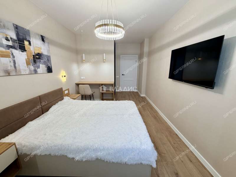 двухкомнатная квартира на улице Героя Советского Союза Аристархова дом 9