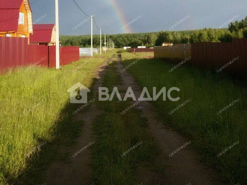 земельный участок 7 соток 2-я Луговая улица деревня Инютино