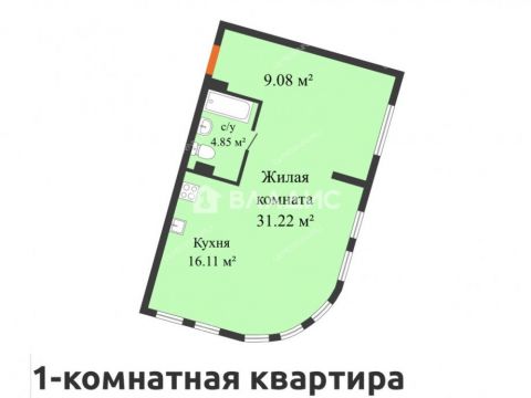 2-komnatnaya-ul-dalnyaya-d-10 фото