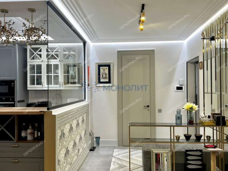 трёхкомнатная квартира на улице Нестерова дом 22