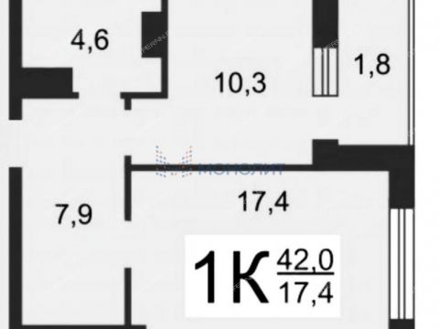 1-komnatnaya-ul-verhnepecherskaya-d-13-k1 фото