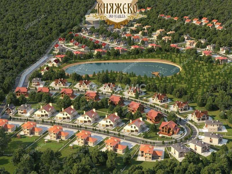 земельный участок 13 соток деревня Княжёво