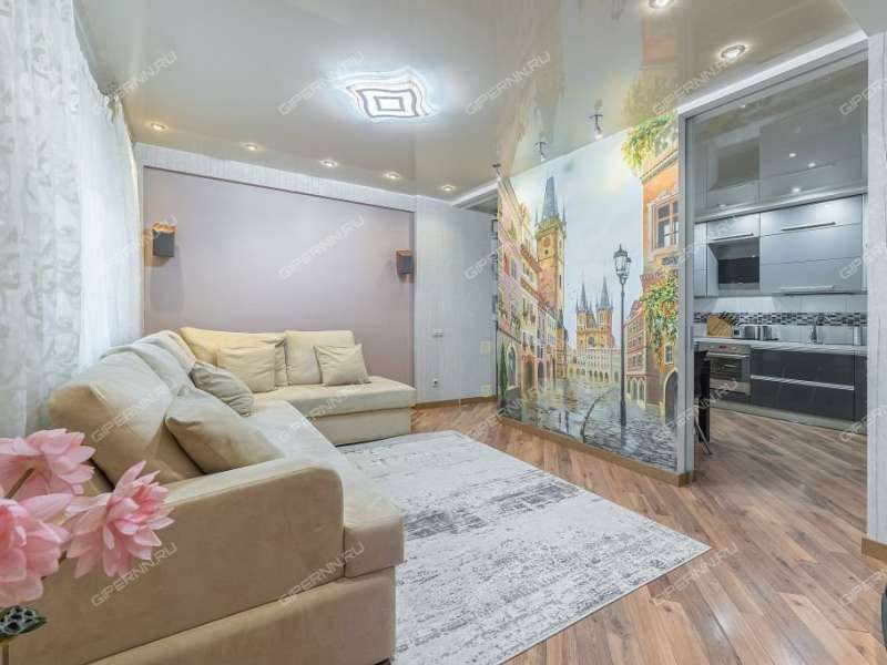 двухкомнатная квартира на улице Июльских Дней дом 19