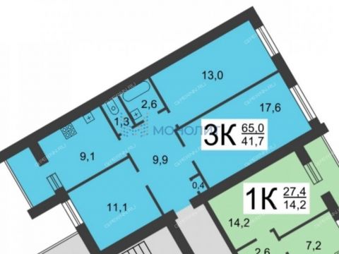 3-komnatnaya-ul-zvezdinka-d-5 фото