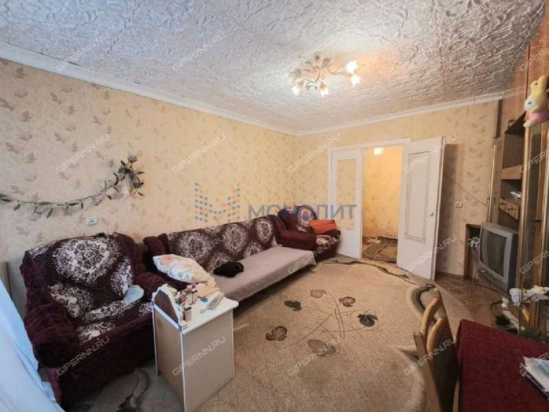 двухкомнатная квартира на улице Попова дом 28Б город Дзержинск