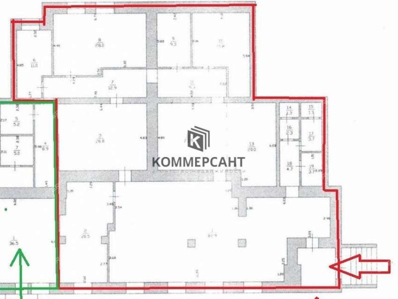 помещение под помещение свободного назначения на Окской набережной город Дзержинск