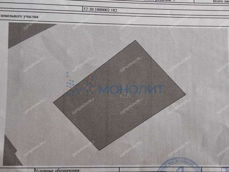 земельный участок 7,81 сотки Центральная улица посёлок Ситники