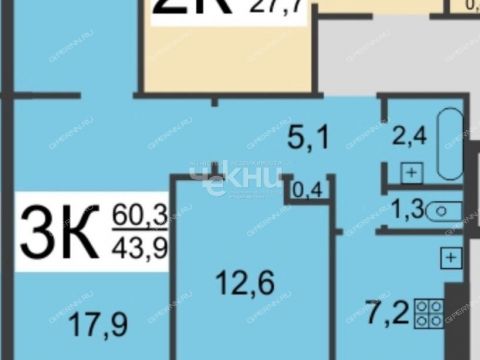 3-komnatnaya-ul-staryh-proizvodstvennikov-d-15 фото