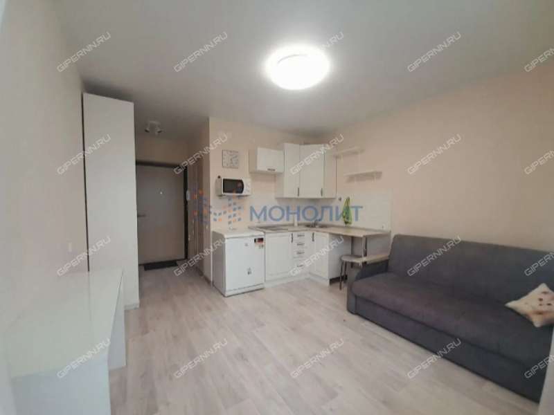 квартира-студия на улице Бориса Видяева дом 19