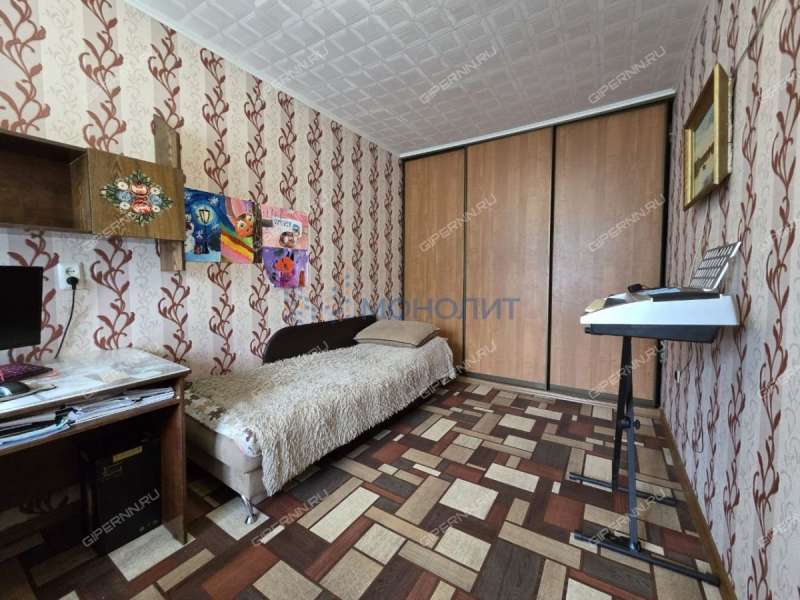 трёхкомнатная квартира на улице Терешковой дом 14 город Дзержинск