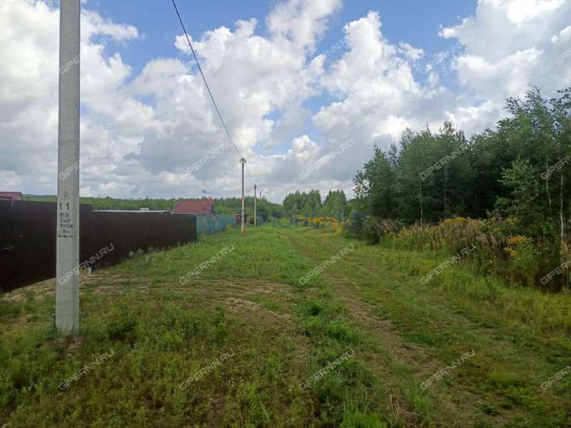 земельный участок 12 соток Радужная улица деревня Заозерье