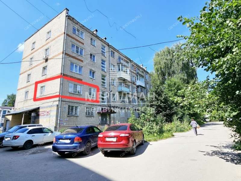 однокомнатная квартира на улице Чугунова дом 3 город Бор