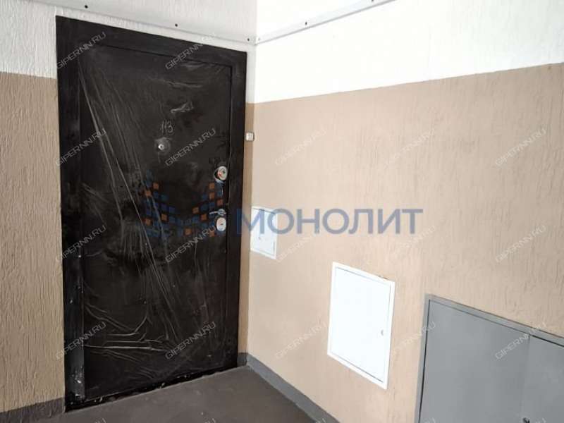 двухкомнатная квартира на улице 11 Годовщины Октября дом 1 город Выкса