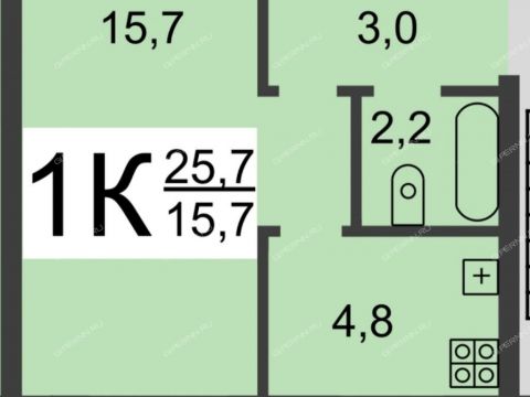 1-komnatnaya-poselok-40-let-oktyabrya-ul-monchegorskaya-d-28 фото