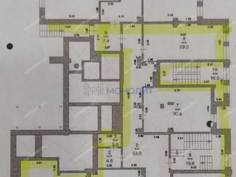 помещение под помещение свободного назначения на улице Белинского