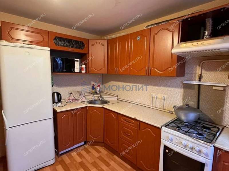 двухкомнатная квартира на проспекте Циолковского дом 84А город Дзержинск