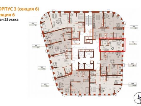 kvartira-studiya-ul-vitebskaya-25 фото