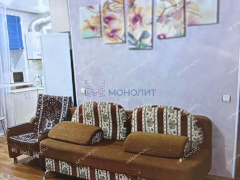 однокомнатная квартира на улице Бонч-Бруевича дом 2