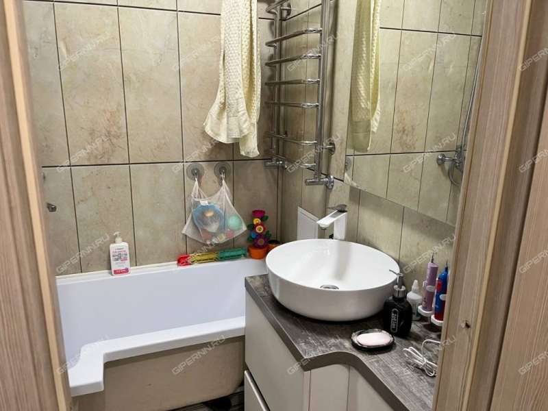 двухкомнатная квартира на улице Бориса Видяева дом 17