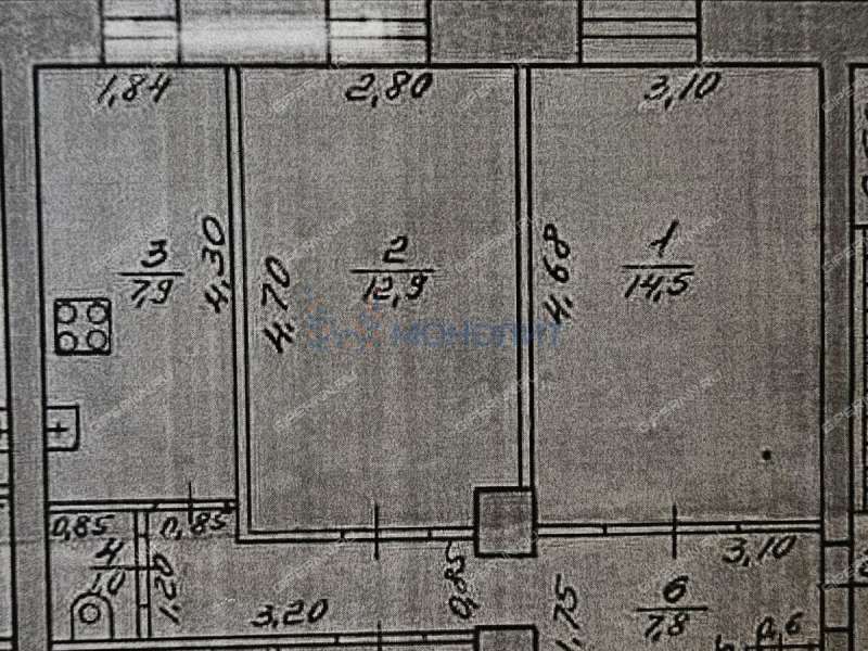 двухкомнатная квартира на улице Страж Революции дом 16