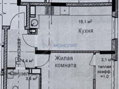 1-komnatnaya-prosp-geroev-donbassa-d-8 фото