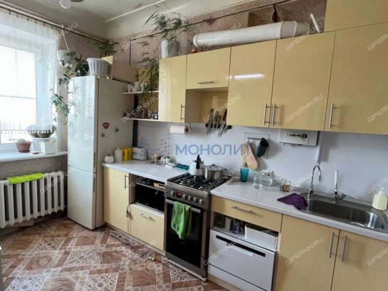 двухкомнатная квартира в переулке Жуковского дом 5 город Дзержинск