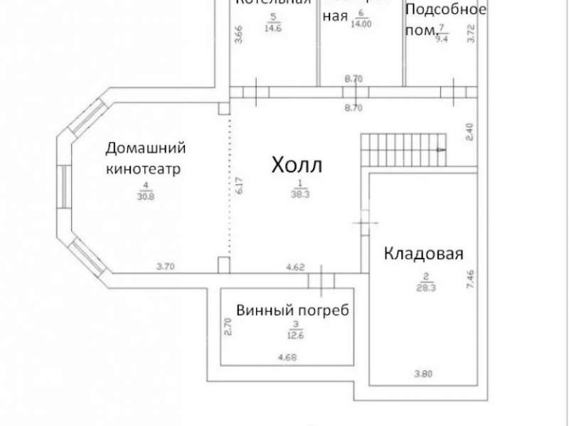 дом на улице 1-я Парковая коттеджный поселок Орешкино-1