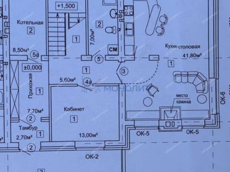 коттедж на Садовский переулок поселок Садовский