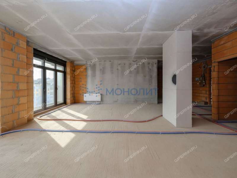 однокомнатная квартира в новостройке на Октябрьской улице дом 21