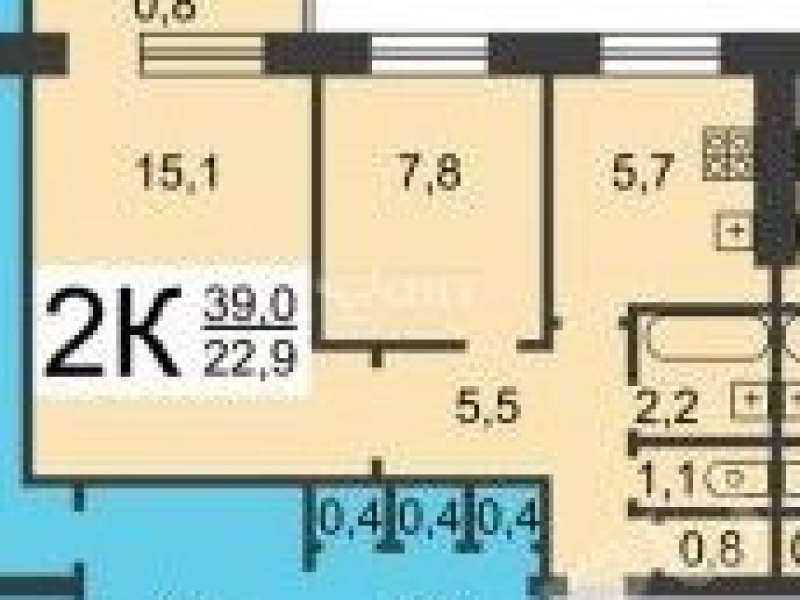 двухкомнатная квартира на Фруктовой улице дом 7 к3