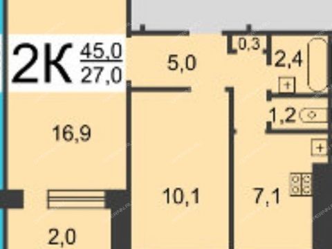 2-komnatnaya-ul-sergeya-akimova-d-2 фото